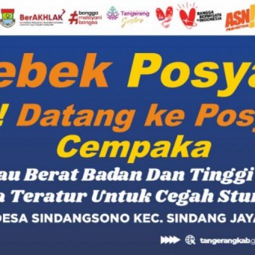 Pemerintah Desa Sindangsono Akan  Laksanakan Program Gerebek Posyandu Target Zero Stunting